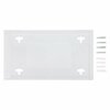 American Hospital Supply Glove Dispenser, Acrylic Wallmount Glove Box, Single-Layer AHS-GD1_EA